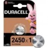 (1 Confezione) Duracell Lithium Batterie 1pz Bottone DL/CR2450